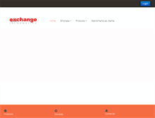 Tablet Screenshot of change.com.br